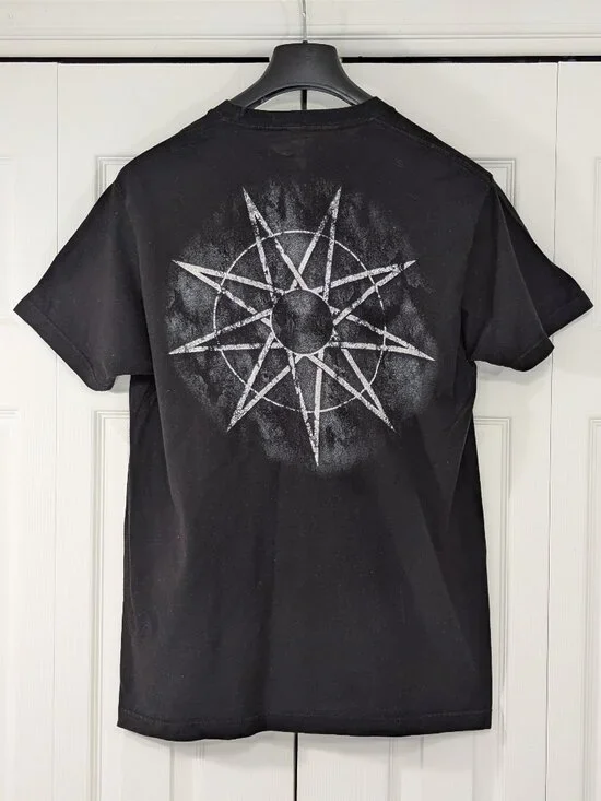 Slipknot Black and White Graphic T-Shirt 5: The Gray Chapter Album - Picture 2 of 8
